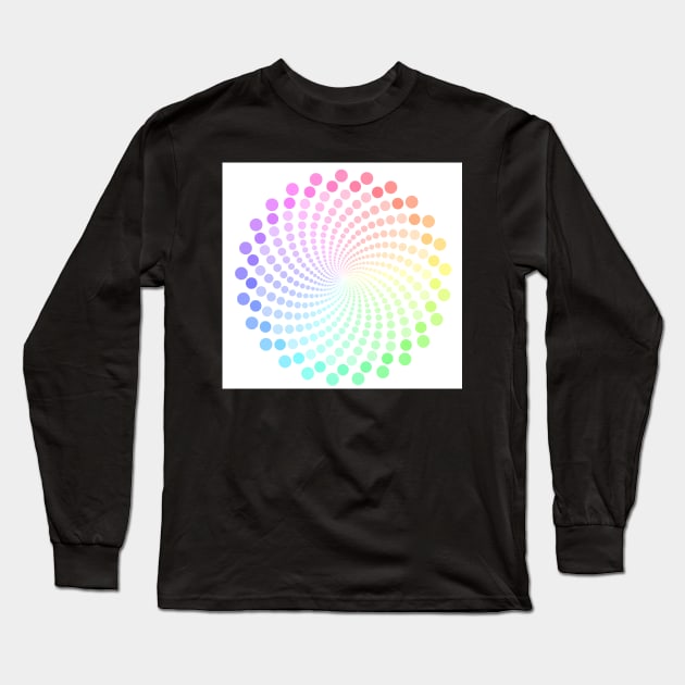 Spiral Prism Long Sleeve T-Shirt by LaurenPatrick